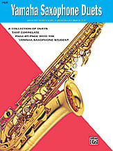 YAMAHA SAXOPHONE DUETS cover